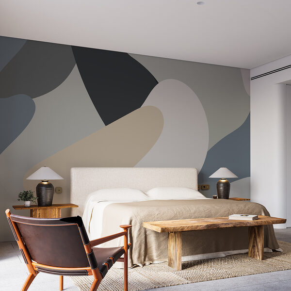 Colorful pattern with curved lines Colorful pattern with curved lines