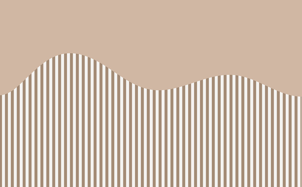 Brown and white striped background Brown and white striped background