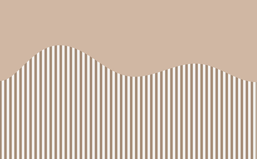 Brown and white striped background Brown and white striped background