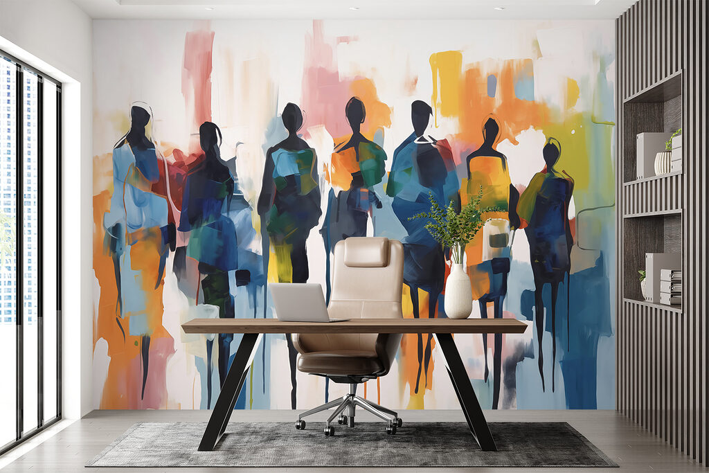 Group of people walking Group of people walking