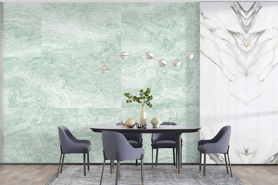 Wall murals Close up of a tile - Image 4