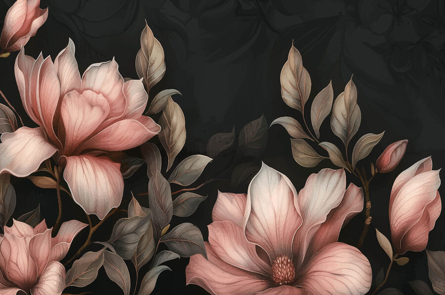 Wall murals Close up of flowers - Image 4
