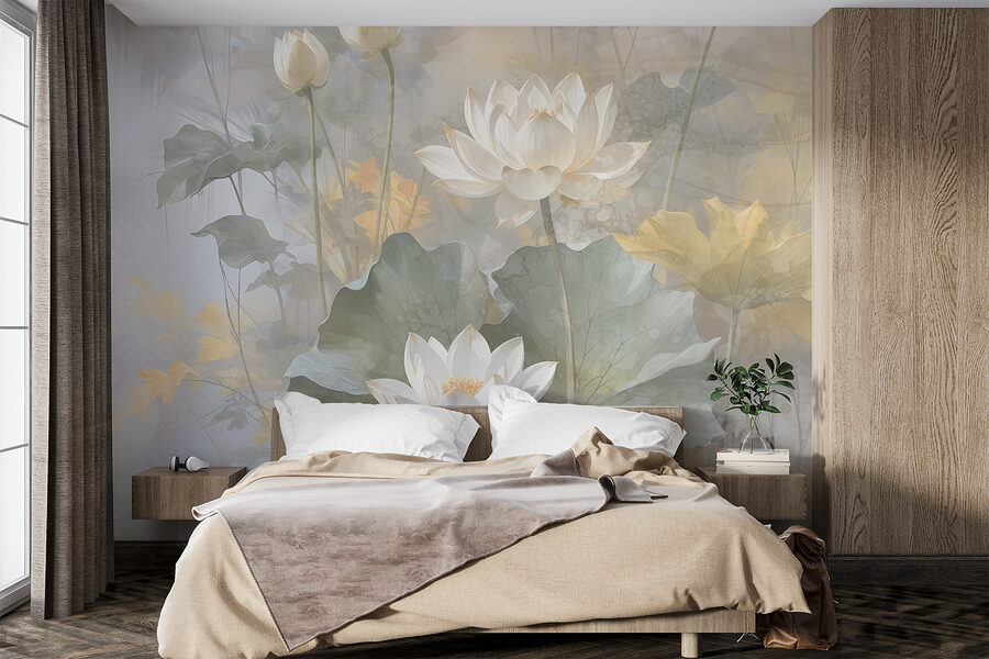 Wall murals Close up of flowers