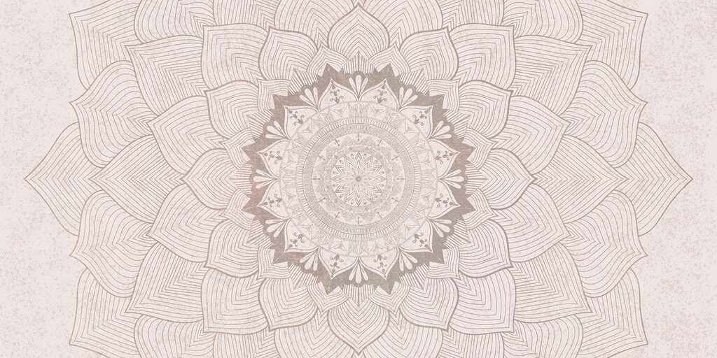 Circular pattern on a white surface Circular pattern on a white surface
