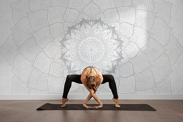 White and grey mandala White and grey mandala