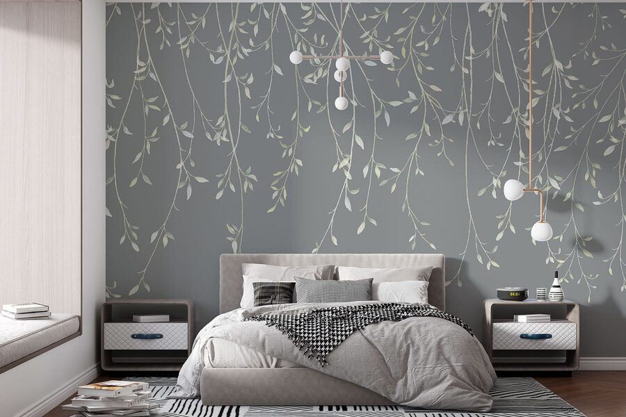 Wall murals Close up of a branch