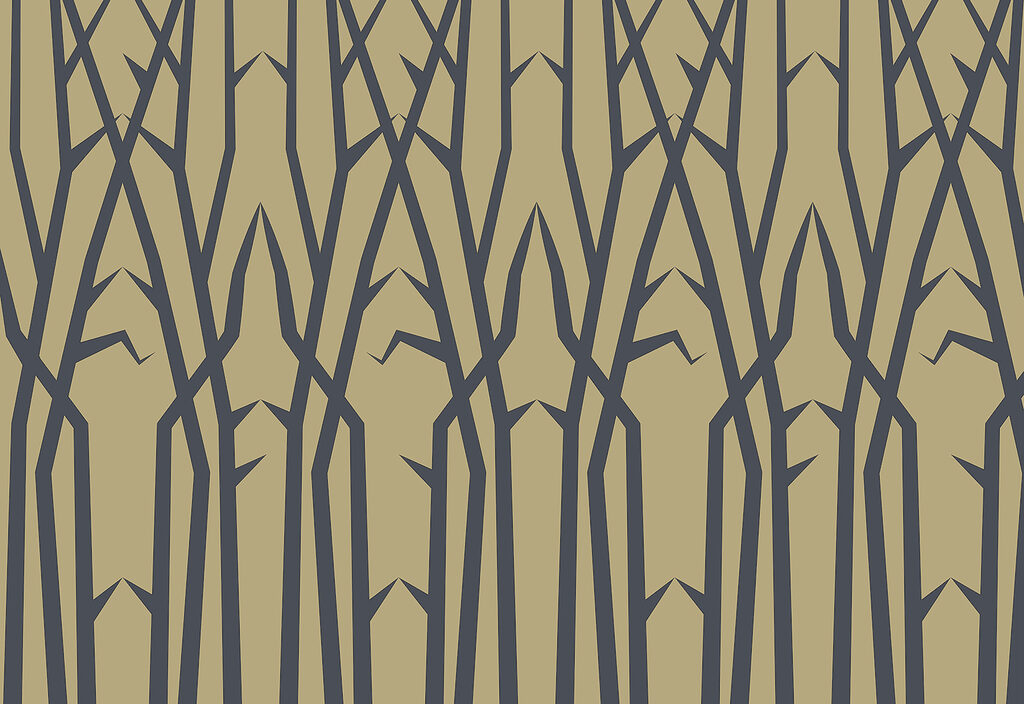 Pattern of thin branches Pattern of thin branches