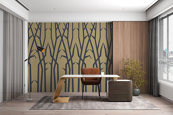 Pattern of thin branches Pattern of thin branches
