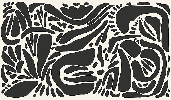 Black and white pattern Black and white pattern