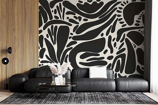 Black and white pattern Black and white pattern