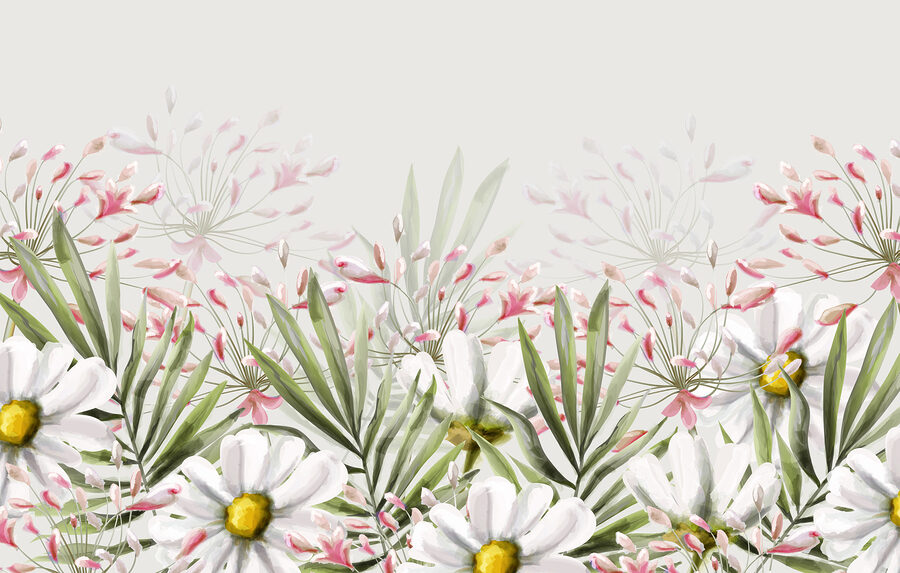 Wall murals Close up of flowers - Image 3