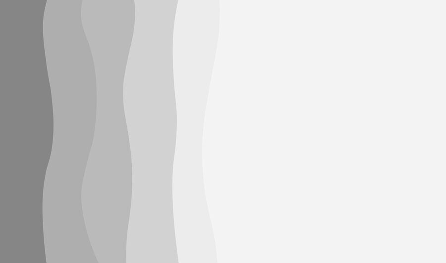 Wall murals Grey and white wavy lines - Image 3