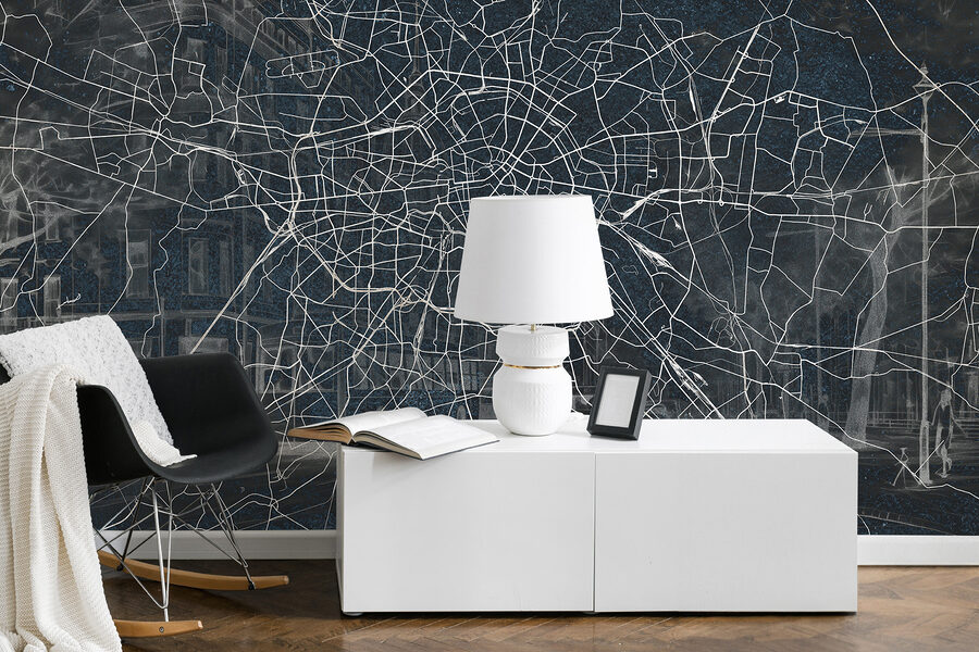Map of a city