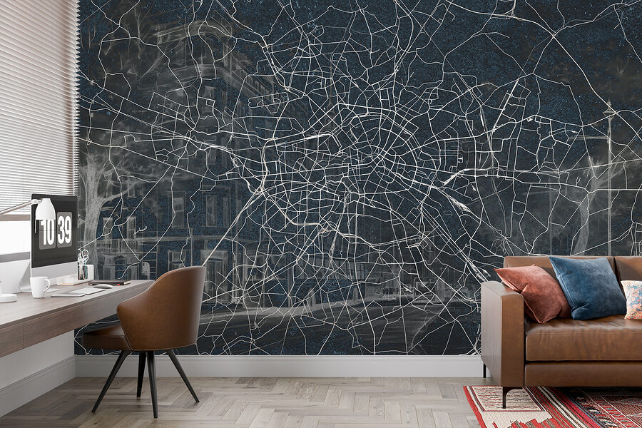 Map of a city