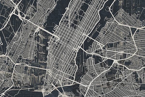 Map of a city Map of a city