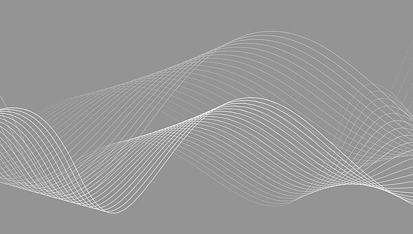White lines on a gray background White lines on a gray background