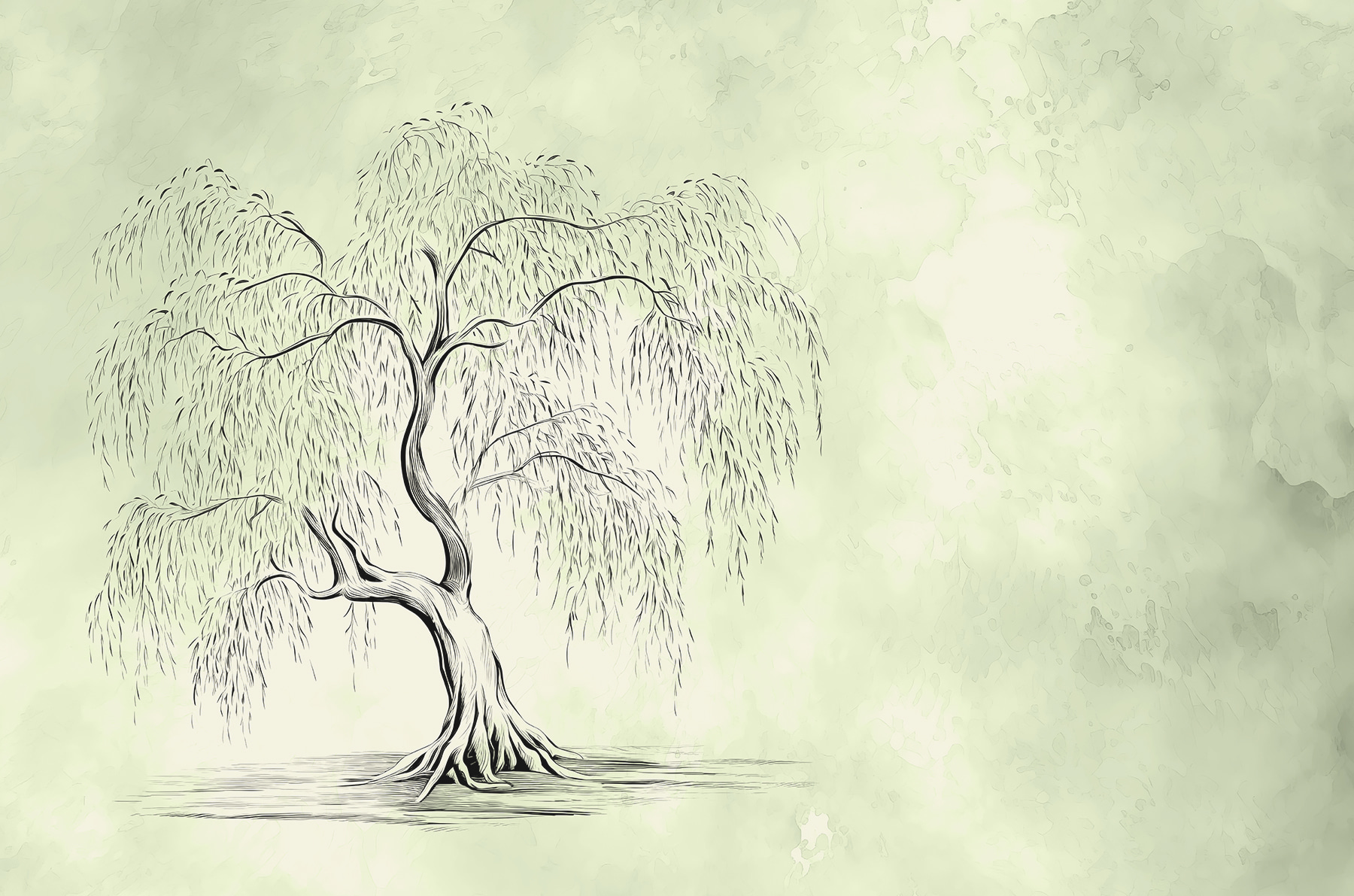 Drawing of a tree Drawing of a tree