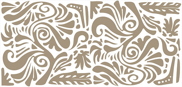 White and brown pattern w08139p 600x288 - White and brown pattern