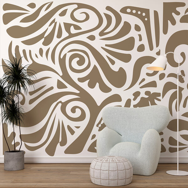 White and brown pattern w08139pig14ms 600x600 - White and brown pattern