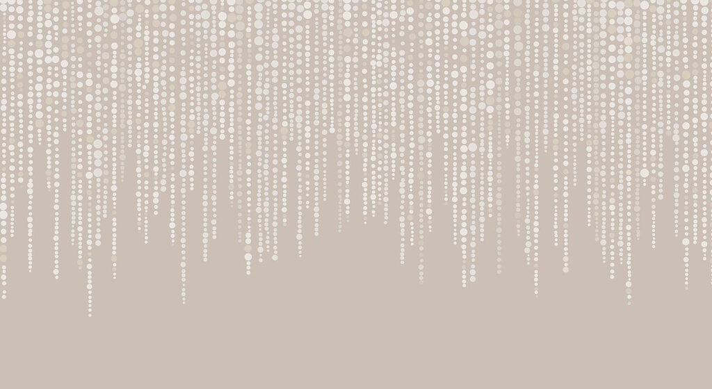 White and gray dots from a wall White and gray dots from a wall