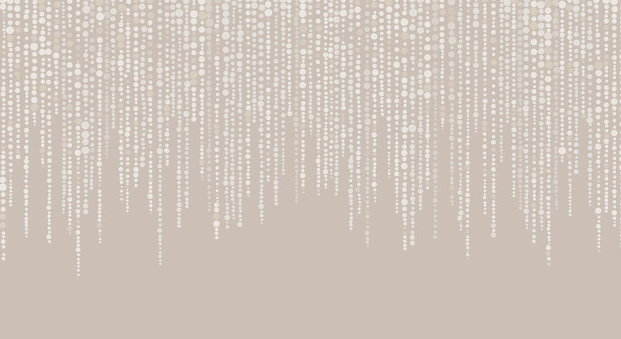 White and gray dots from a wall
