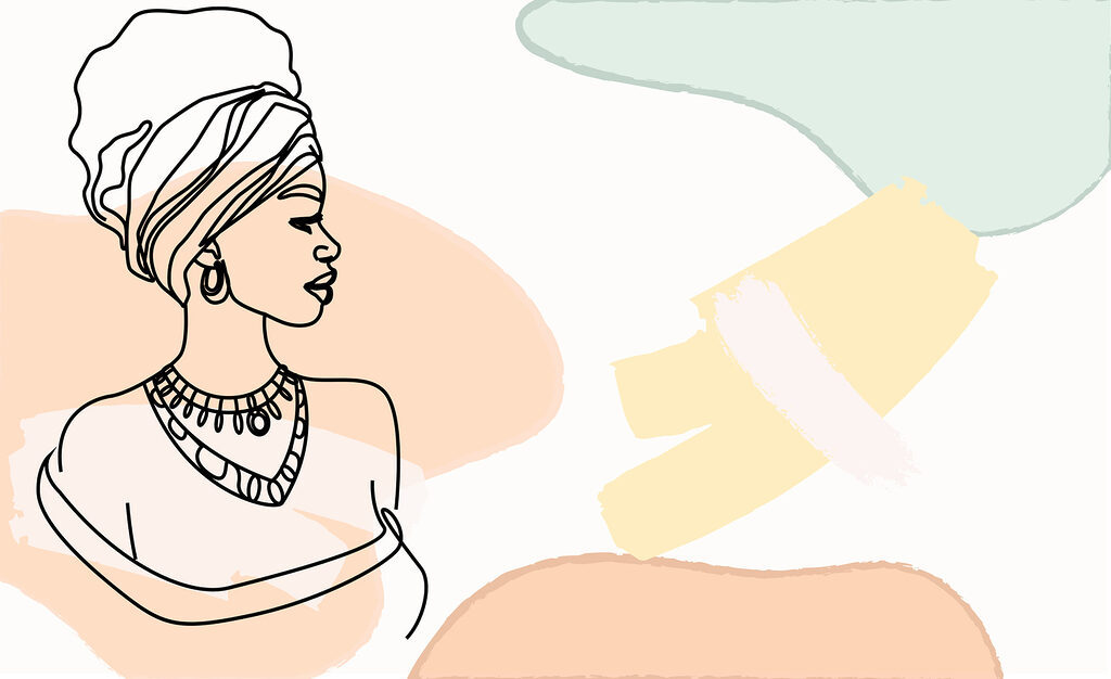 Woman with a turban Woman with a turban