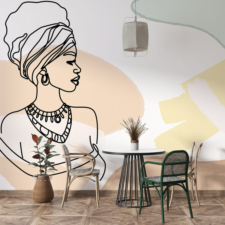 Woman with a turban Woman with a turban
