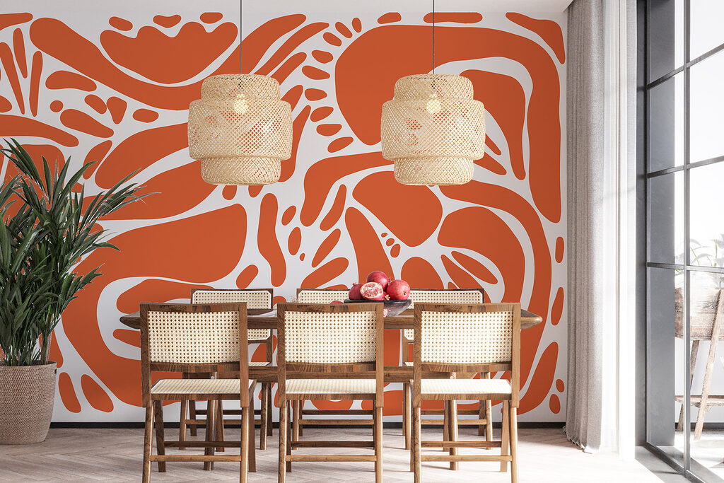 Brown and white pattern Brown and white pattern