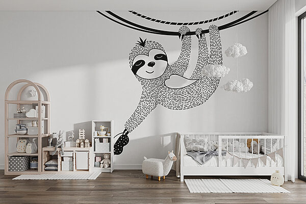 Sloth from a rope Sloth from a rope