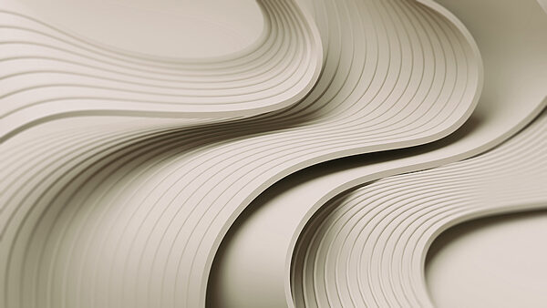 White and grey wavy lines White and grey wavy lines