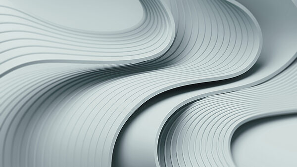 White and grey wavy lines