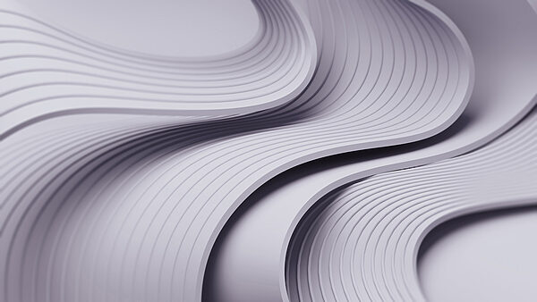 White and grey wavy lines White and grey wavy lines