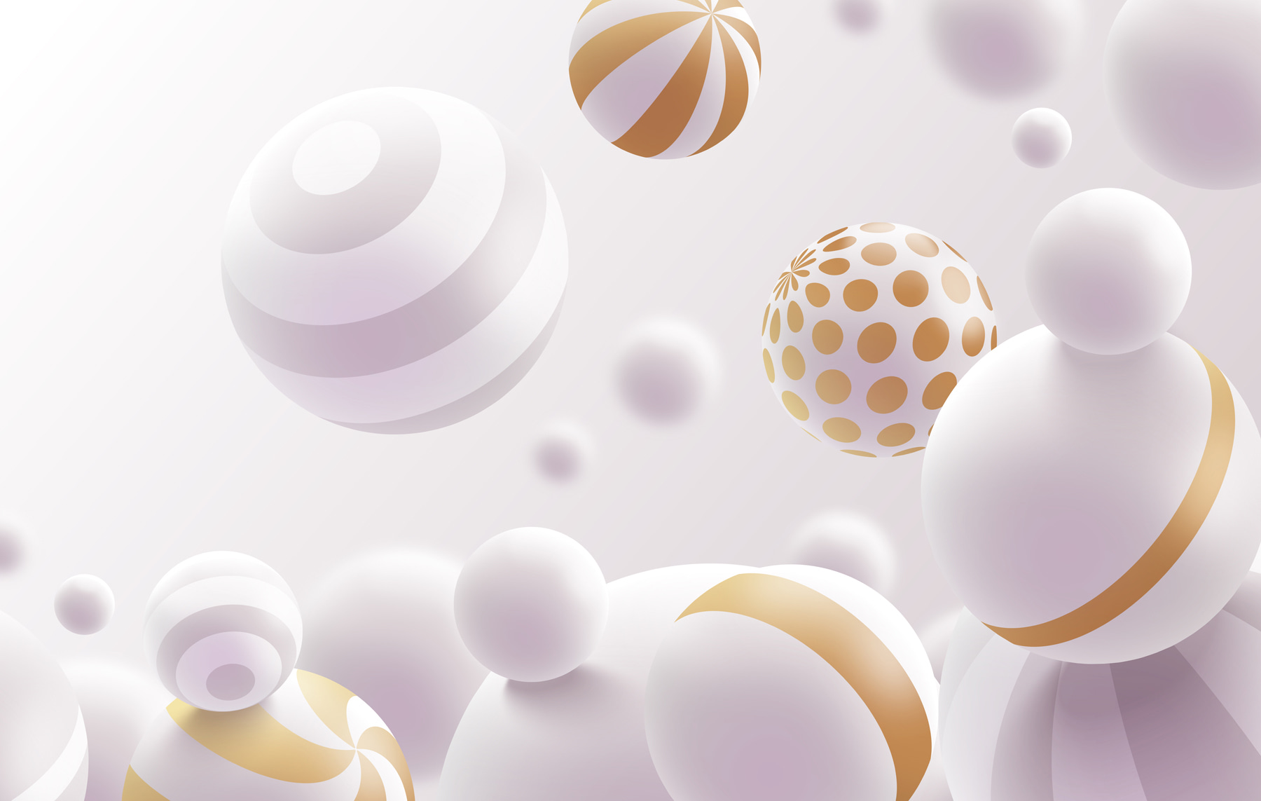 Elegant spheres in peaceful harmony Elegant spheres in peaceful harmony