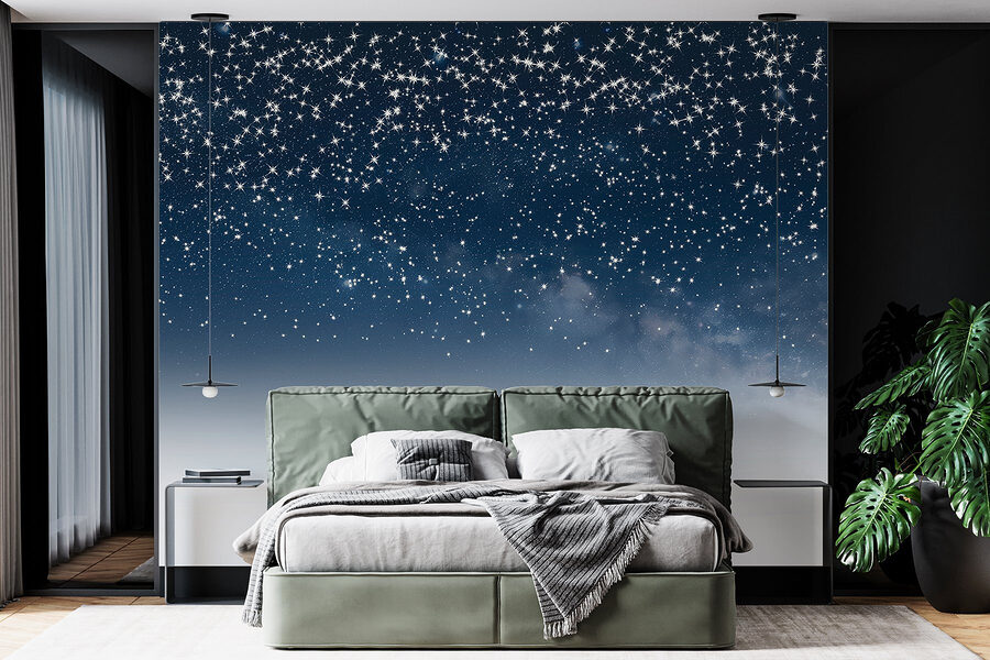 Wall murals Stars in the sky