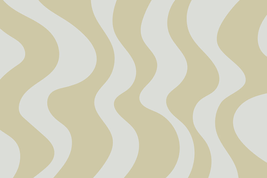Tan and white wavy lines