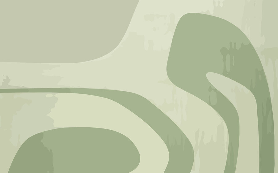 Green and white background