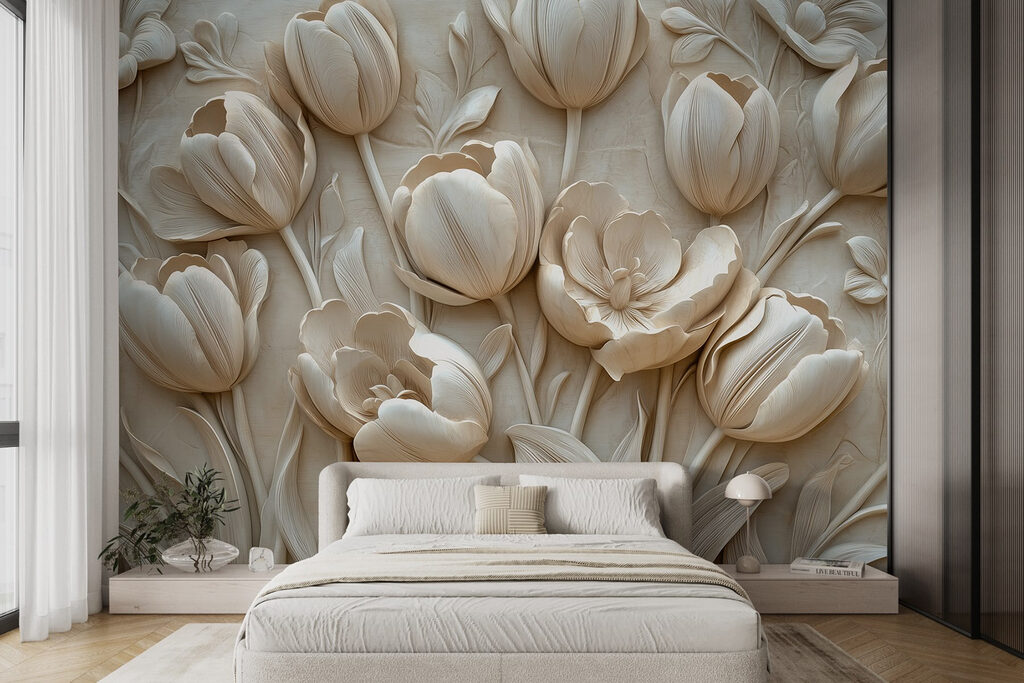 Group of white flowers