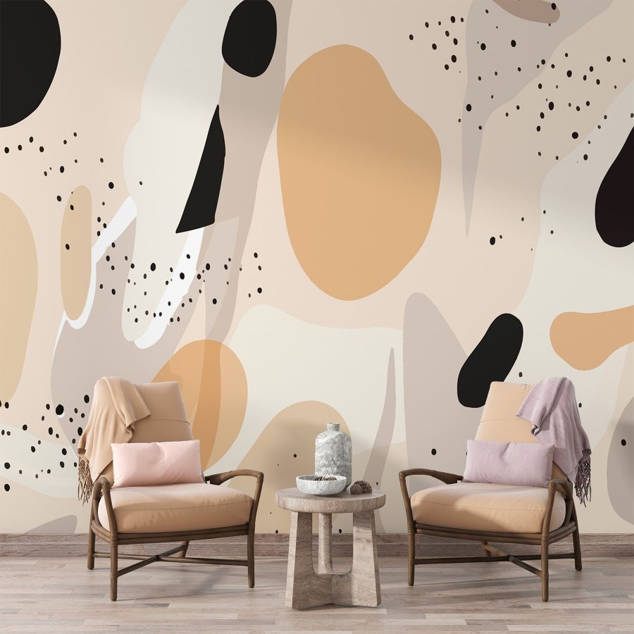 Wall murals Abstract Beauty in Neutral Tones