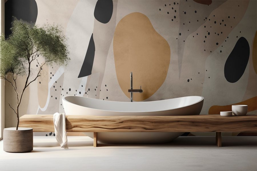 Wall murals Abstract Beauty in Neutral Tones - Image 2