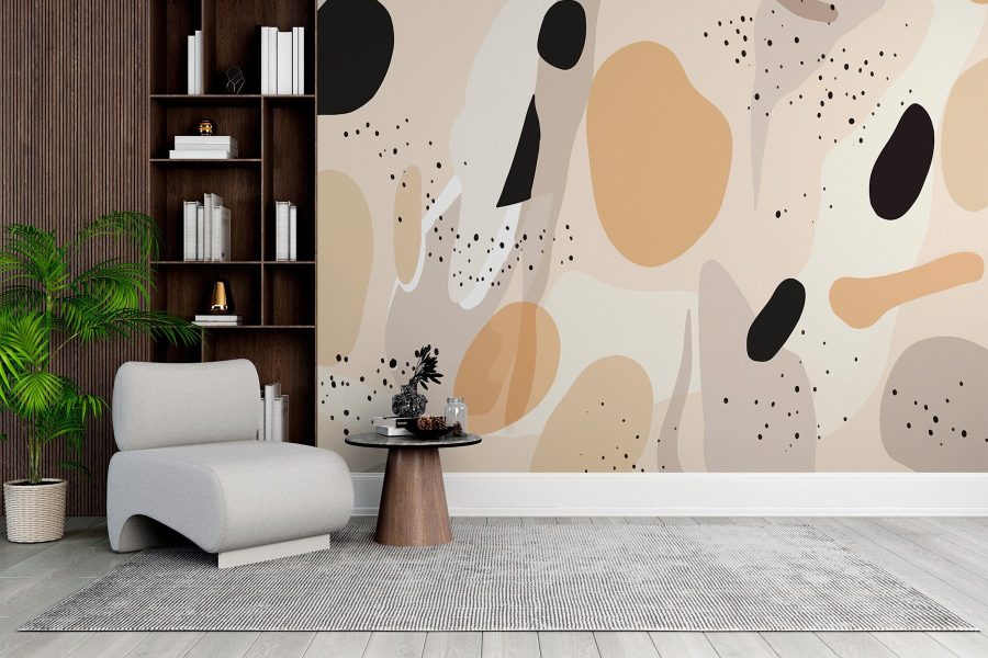 Wall murals Abstract Beauty in Neutral Tones - Image 3