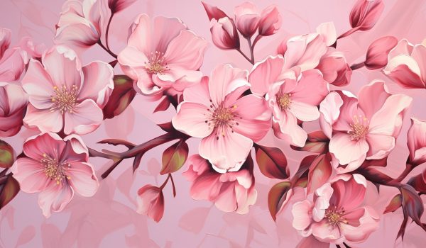 Blossoms in Soft Pink Hues Blossoms in Soft Pink Hues
