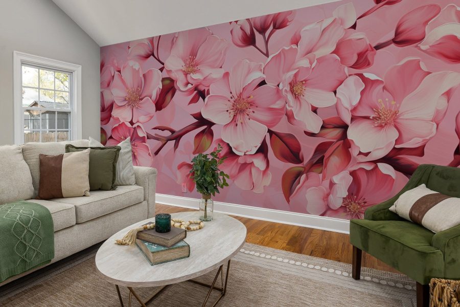 Blossoms in Soft Pink Hues
