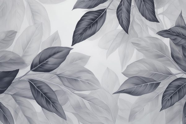 Elegance in Monochrome Leaf Patterns Elegance in Monochrome Leaf Patterns