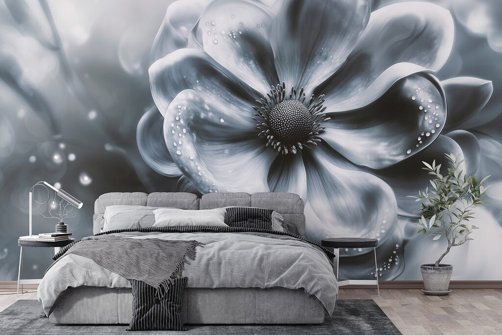 Delicate flower with soft petals