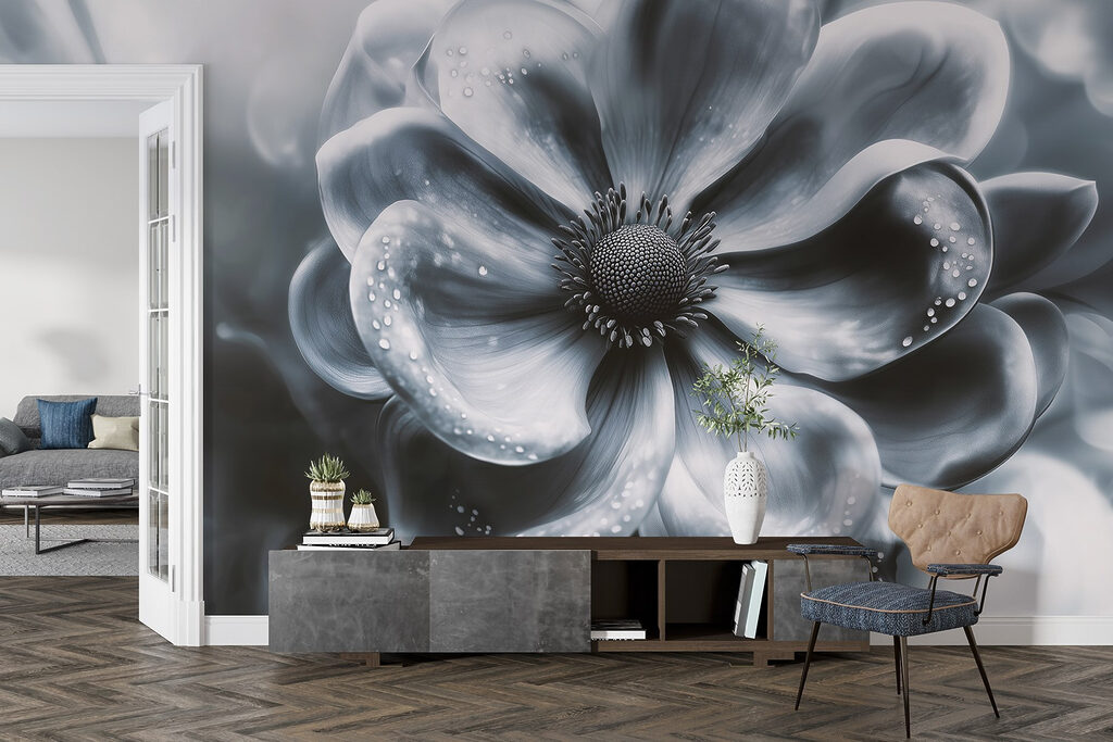 Delicate flower with soft petals