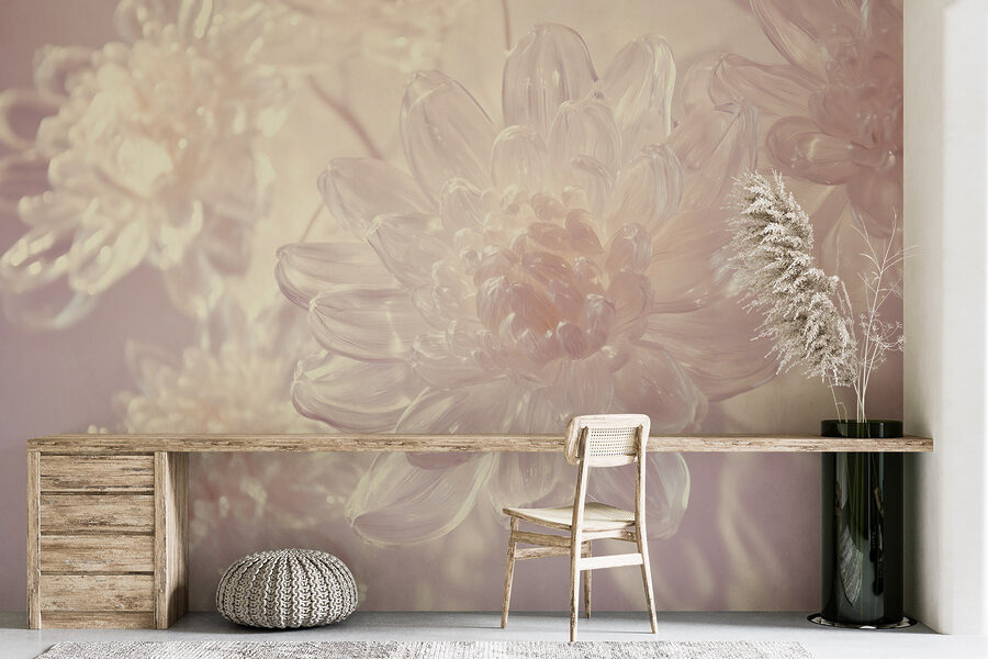 Delicate petals in soft light.
