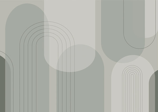 Grey and white background with lines and circles Grey and white background with lines and circles
