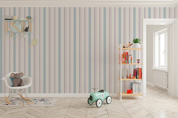 Stripes in soft, calm hues. Stripes in soft, calm hues.