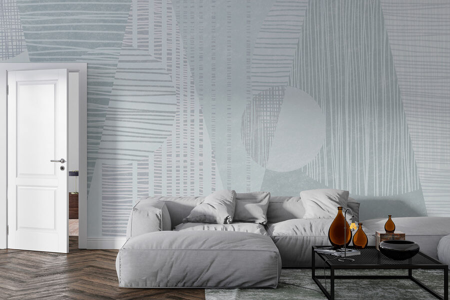 Abstract shapes in soothing colors. Abstract shapes in soothing colors.