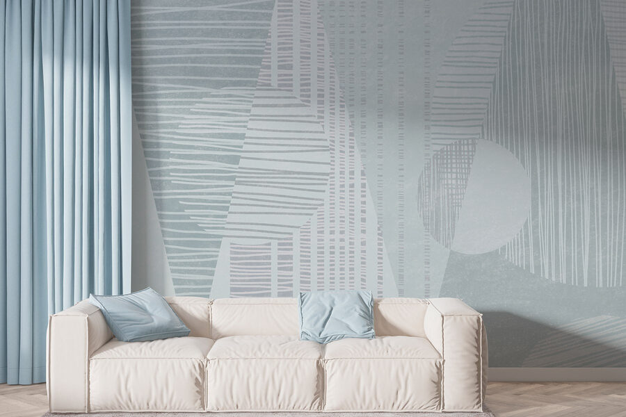 Abstract shapes in soothing colors. Abstract shapes in soothing colors.